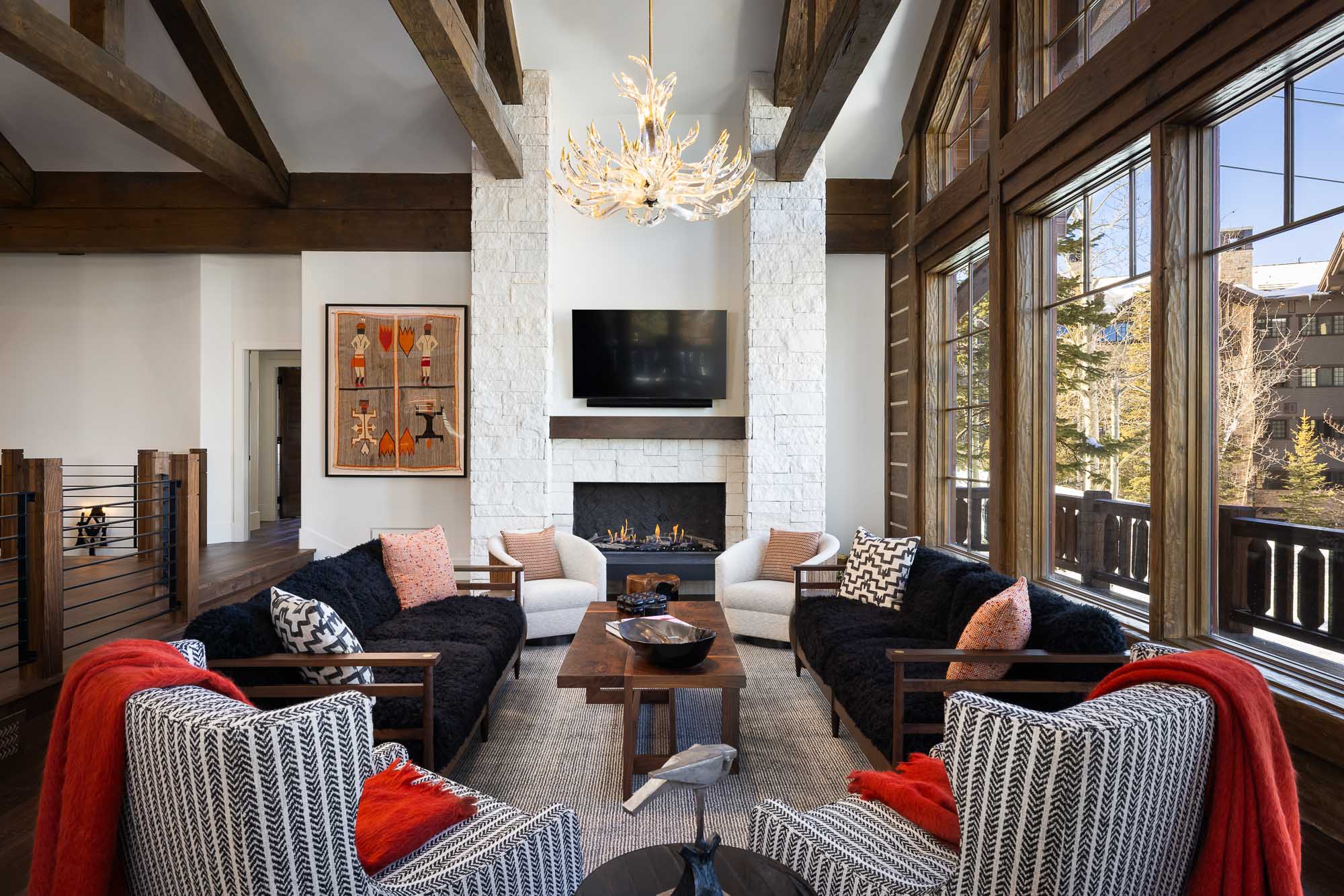 Custom home renovation Park City Ski Chalet-10