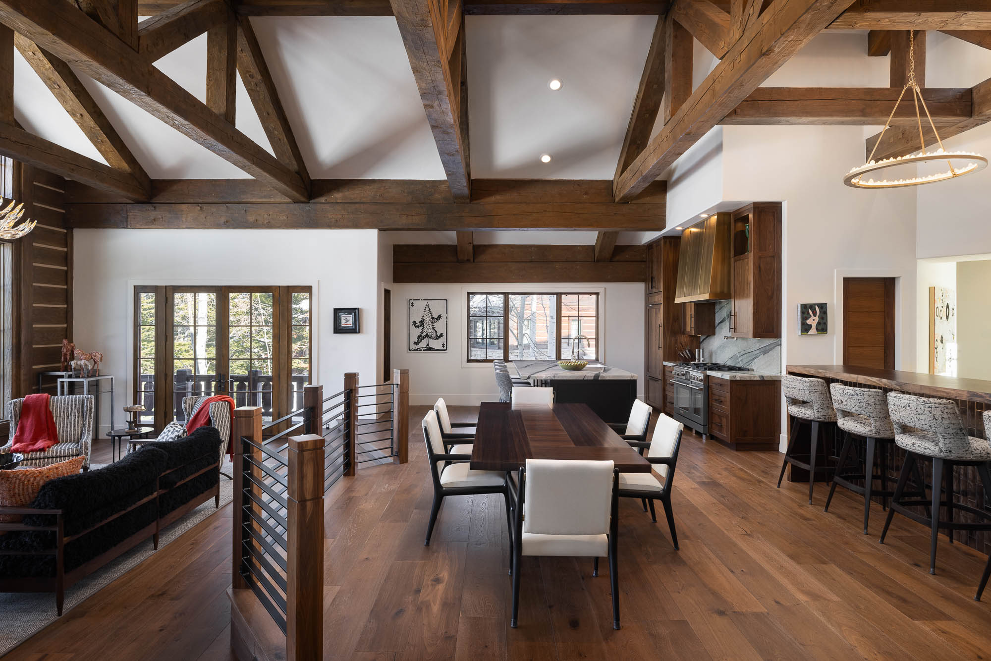 Custom home renovation Park City Ski Chalet-11