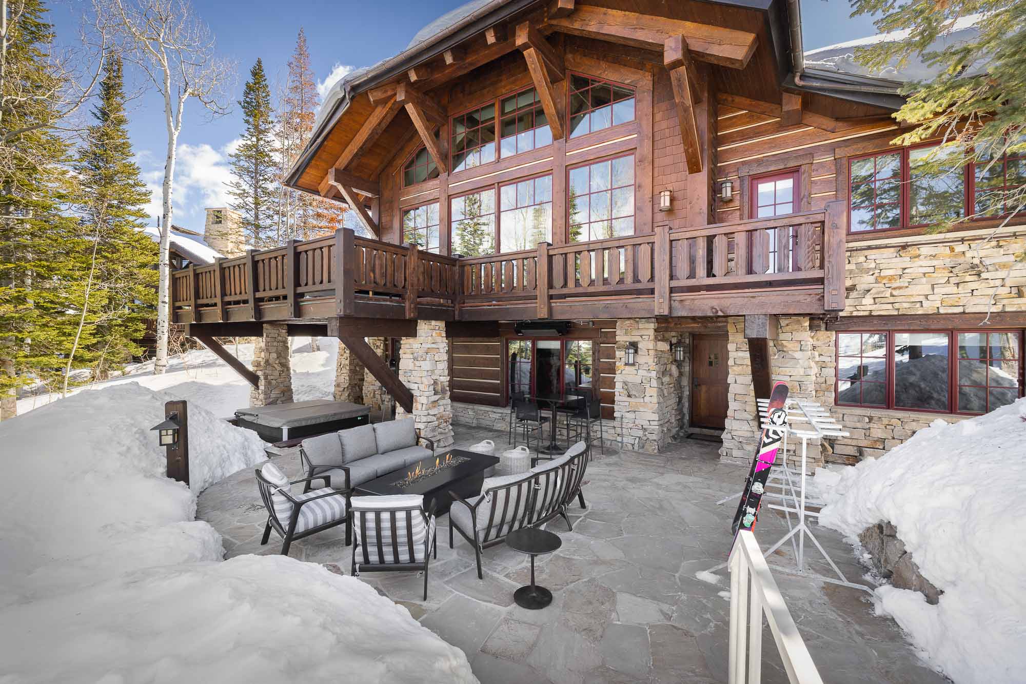 Custom home renovation Park City Ski Chalet-5