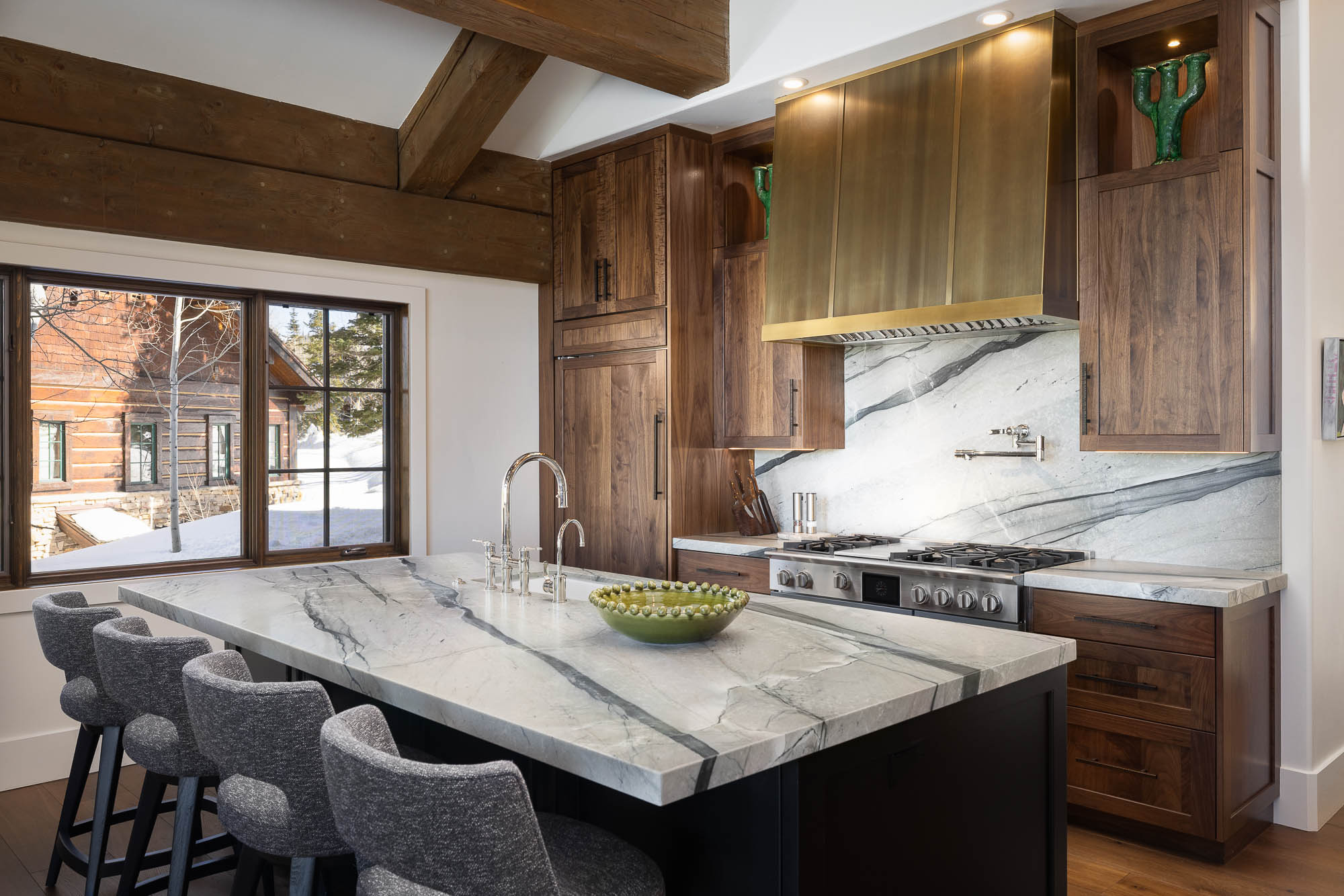 Custom home renovation Park City Ski Chalet-9