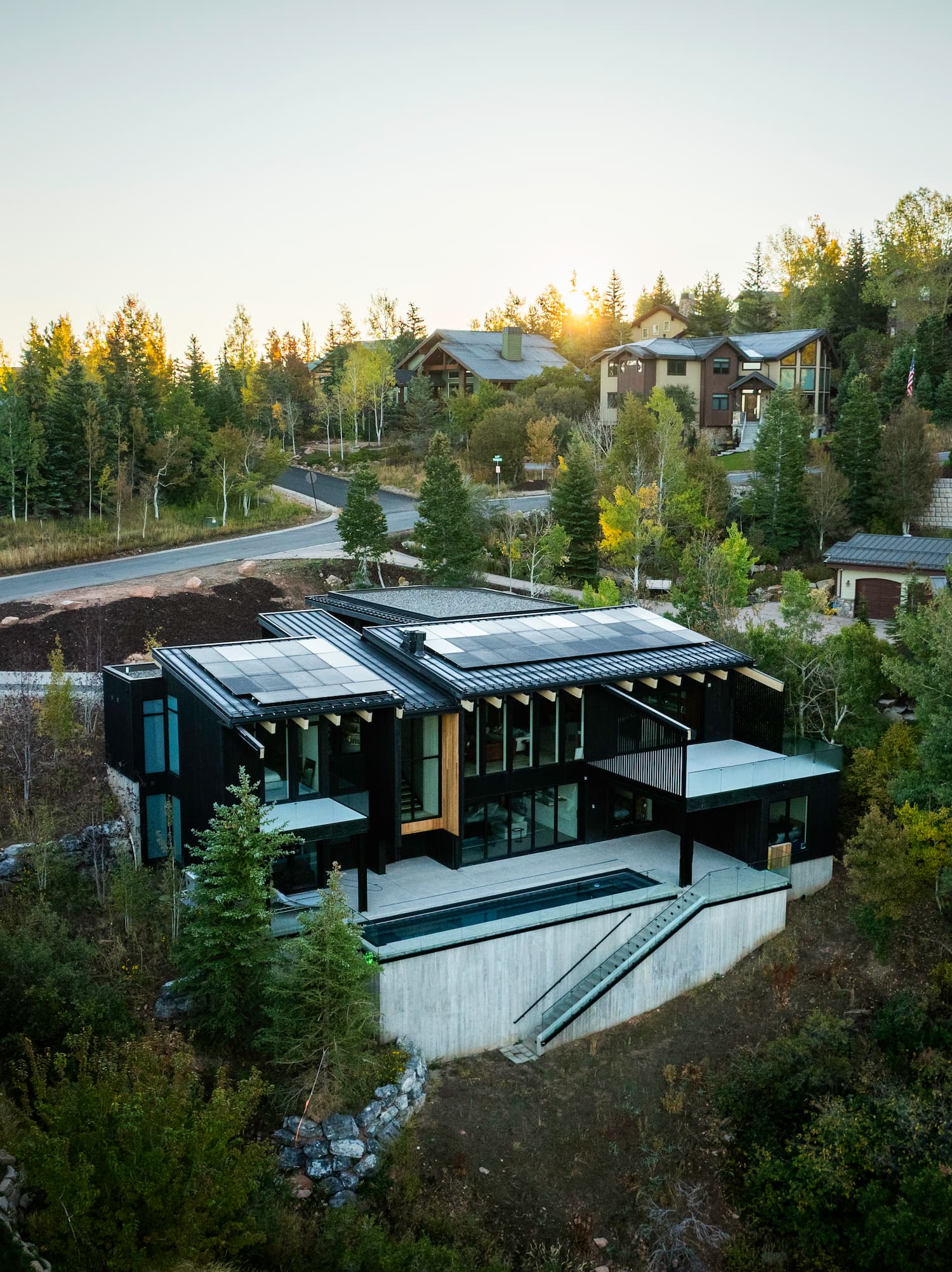 Custom-home-pool-park-city-utah